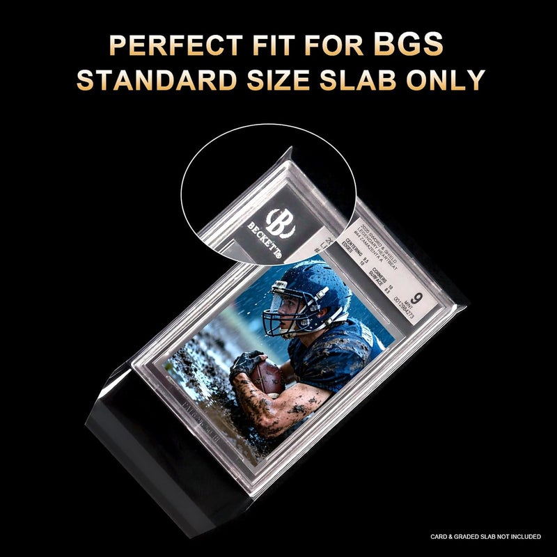 Comnge 300 ct Slab Sleeves for Graded Cards - Acid-Free Plastic Protector Sleeves, Perfect Fit for BGS Beckett Slab & Trading Card Slabs, Archival Quality Clear Protection from Scratches and Dust - Image 4